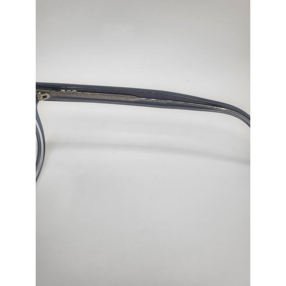Retrosuperfuture Non-Prescription Gray Eyeglasses Round Small Clear Frame - Picture 6 of 8